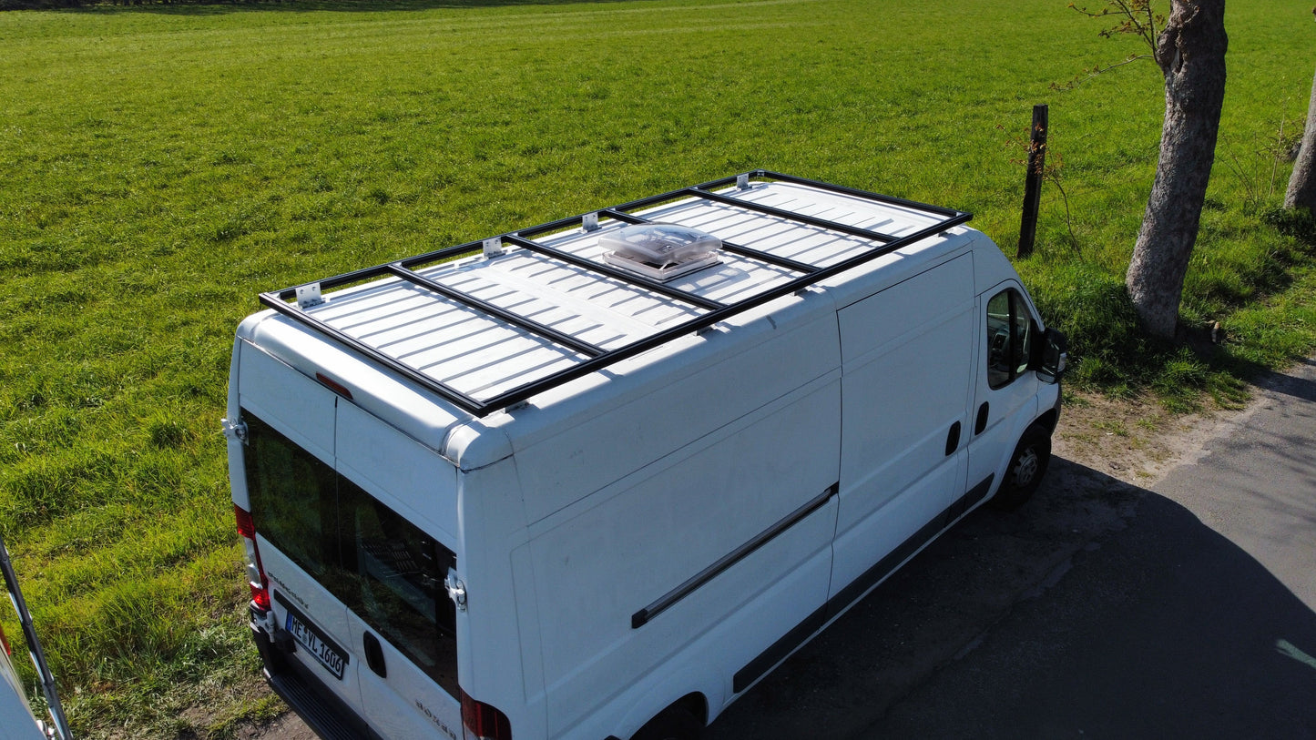 Dachträger - Dachgepäckträger Fiat Ducato / Citroen Jumper / Peugeot Boxer – ab Bj. 2006 – Aluminium