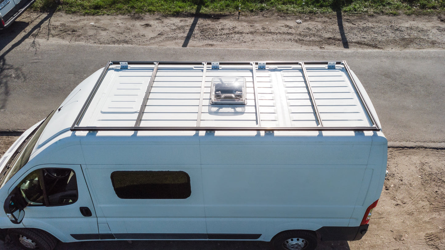 Dachträger - Dachgepäckträger Fiat Ducato / Citroen Jumper / Peugeot Boxer – ab Bj. 2006 – Aluminium