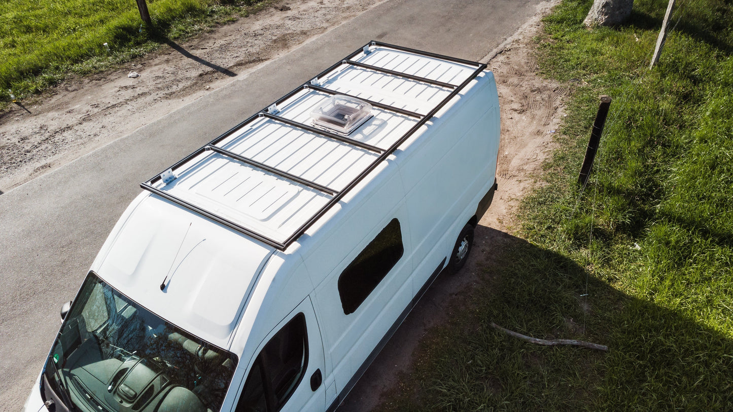 Dachträger - Dachgepäckträger Fiat Ducato / Citroen Jumper / Peugeot Boxer – ab Bj. 2006 – Aluminium