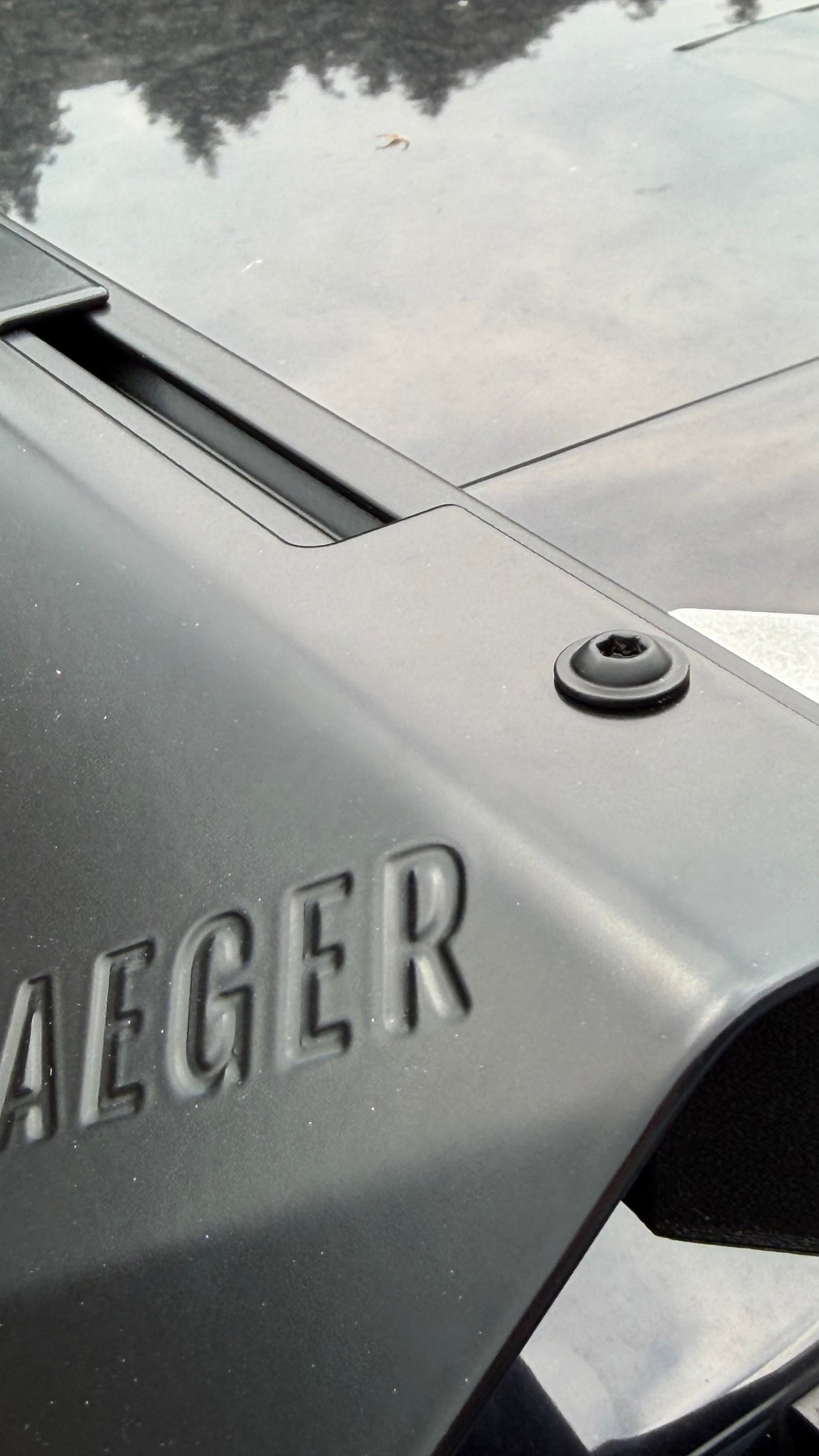 Spoiler / Windabweiser Aluminium - MyDachtraeger M