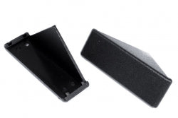 2x Winkel 40x80 Nut 10B inkl. Verschraubung und Abdeckung