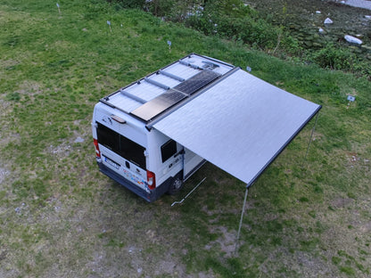 Dachträger - Fiat Ducato / Citroen Jumper / Peugeot Boxer ab Bj. 2006 / Movano (ab Bj. 2021) mit vorhandender Thule Omnistor Markise 6300