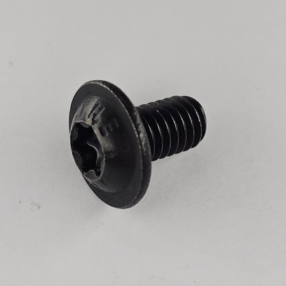 Edelstahlschraube Linsenkopfschraube mit Bund M6 x 10 Edelstahl Torx in schwarz