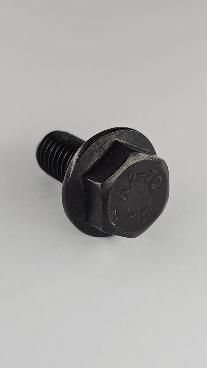Sechskantschraube M8x16 mit Bund in Edelstahl schwarz